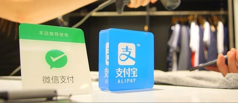 Store that accepts Chinese payments like Alipay and WeChat pay.